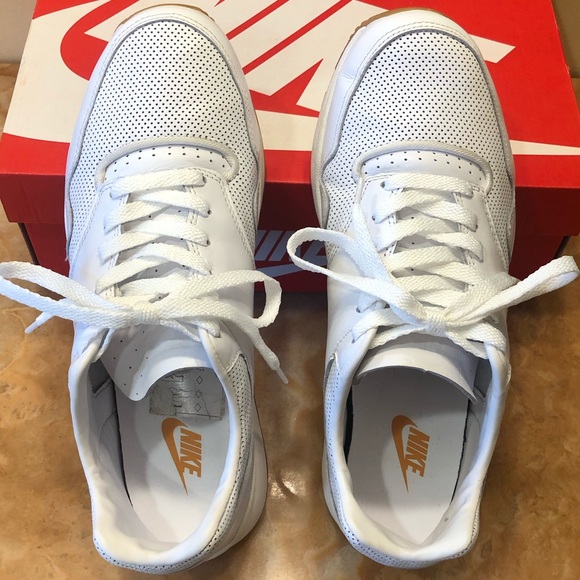 Nike Safari Deconstructed White Leather Sneakers - Picture 2 of 8